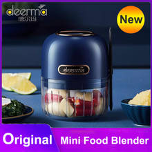 Deerma electric garlic grinder small household garlic mashed ginger paste Pepper Peanut minced Electric Meat Grinder 2024 - buy cheap