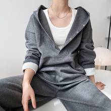 Sweatshirt + Sweatpants Two-piece Set Pants Suits Women's Tracksuit Spring Autumn Hooded Sweatshirt Street Casual Sports Set 2024 - buy cheap