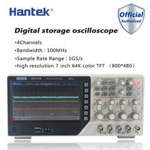 Hantek DSO4104B Digital Storage Oscilloscope USB 100MHz 4 Channels 7in 64K Color TFT LCD Osciloscopio Portatil Diagnostic Tool 2024 - buy cheap