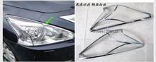 Передсветильник РА из АБС-пластика для Nissan Teana Altima L33, 2013, 2014, 2015, хром 2024 - купить недорого