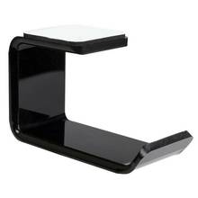 Acrylic Headphone Bracket Wall Mounted Headset Holder Hook Sticky Hanger Display Desk Earphone Under With Stand Sticker R6S9 2024 - buy cheap