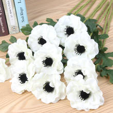 Artificial Single Head Anemone Flower branch for Home Wedding Decoration Simulation Flower Scene Layout Photo Props Flowers 2024 - buy cheap