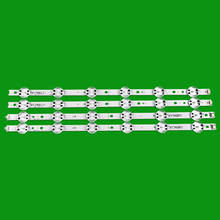 Tira de luces LED, accesorio para LG 49UV340C 49UJ6565 49UJ670V 49 V17 ART3 2862 2863 6916L-2862A 6916L-2863A V1749R1 V1749L1, novedad, 8 unids/lote 2024 - compra barato