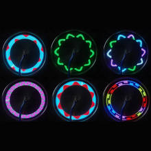 1Pc Colorful 14 LED Bike Cycling Bicycle Wheel Signal Tire Spoke Light 30 Changes Cycling Accessories 2024 - buy cheap