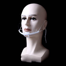 Health Care Tool Transparent Masks 10pcs/Set Permanent Anti Fog Catering Food Hotel Plastic Kitchen Restaurant Masks 2024 - buy cheap