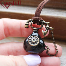 Black Vintage Jewelry For Women Statement necklaces & pendants Long Chains Telephone Pendants Necklace Women collares colar 2024 - buy cheap