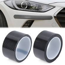 Carbon Fiber Car Door Protector Stickers Door Sill Anti Collision Scuff DIY Edge Guard Plate Bumper Protector Car Accessories 2024 - buy cheap
