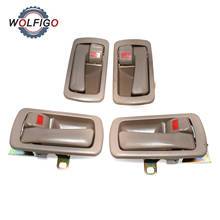 WOLFIGO Left Right Inside Interior Inner Door Handles for Toyota Camry 1992-1996 69206-32070 6920632070 6920532070 69277-32060 2024 - buy cheap