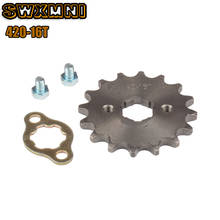 Motorcycle 420 Chain 16T 17mm 20mm Front Engine Sprocket Cog Fit Motorcycle ATV Gokart 50cc 70cc 90cc 110c 125cc Pit Dirt Bike 2024 - buy cheap