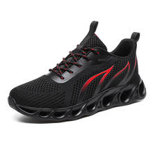 Zapatillas de correr para hombre, calzado deportivo acolchado para exteriores, deportivas atléticas, calzado para caminar y trotar, 2019 2024 - compra barato