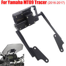 Suporte de suporte do telefone móvel gps placa suporte para yamaha MT-09 tracer 900 FJ-09 2016-2017 2024 - compre barato