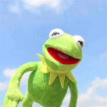 Kermit-Rana de Barrio Sésamo de 41cm para niños, juguetes de baile, regalos de cumpleaños y Navidad 2024 - compra barato