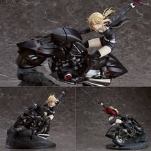 Anime Fate Grand Order Joan of Arc Saber Alter Altria Pendragon With Motorcycle Ghost Dress Ver. PVC Action Figure Toys lelakaya 2024 - buy cheap