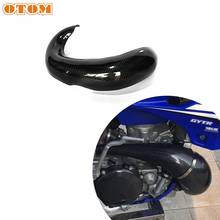 OTOM Motorcycle Exhaust Guard Carbon Fiber Exhaust Muffler Pipe Protection Heat Shield Cover For YAMAHA YZ250 Dirt Bike Enduro 2024 - buy cheap