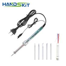 60W Adjustable Electric Soldering Iron temperature control Welding Solder Electric Heat Pencil Soldering Irons Repair Tool Pen 2024 - buy cheap