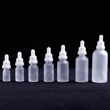 2pcs 5ml/10ml/15ml/20ml/30ml/50ml/100ml White Dropper Bottles Glass Essential Oil Liquid Aromatherapy Pipette Perfume Container 2024 - buy cheap