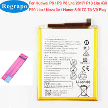 New Original 3000mAh HB366481ECW Phone Battery For Huawei  P8 P9 P10 P20 Lite G9 Honor 7C 7A 8 5C 9i V9 Play 2024 - buy cheap