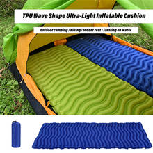Outdoor Single Camping Inflatable Bed TPU Explosion-Proof Air Bed Inflatable Mattress Portable Ultralight Thicken Sleeping Pad 2024 - buy cheap