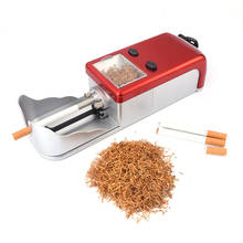 Máquina de rolamento do cigarro 8mm injetar tubo presente para homem fabricante tabaco automático elétrico rolo erva daninha fumar acessórios 2024 - compre barato