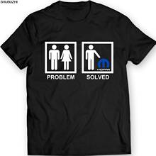 DTG MKWTees Mopar  Problem Solved T-Shirt Auto Tee 100% Cotton O Neck S T-Shirt Male Low Price  Metal Short Sleeve Casual 2024 - buy cheap