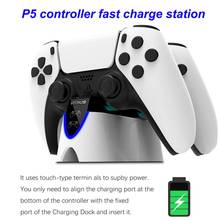Dual Fast Charger For PS5 Wireless Controller USB Type-C Charging Cradle Dock Station For Sony PS5 Joystick Gamepad 2021 NEW 2024 - buy cheap