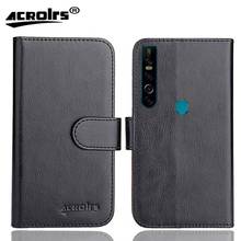 Capa de celular tecno camon 15 pro 6.53 "6 cores flip de couro macio com flip 2024 - compre barato