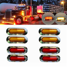 Luces LED laterales para remolque, luz indicadora de 12/24v, para camiones, 8 unidades 2024 - compra barato