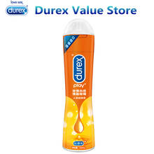 Durex-creme lubrificante para masturbação vaginal, gel com toque quente, solúvel em água, lubrificador anal 2024 - compre barato