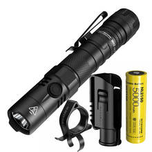 NITECORE MH12 V2 USB Rechargeable Flashlight XP-L2 V6 max 1200 lumen Torch 21700 5000mAh battery with NTH10 Holster NTR10 Ring 2024 - buy cheap