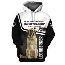 Leonberger 3D Hoodies Printed Pullover Men For Women Funny Sweatshirts Sweater Animal Hoodies Drop Shipping 14 2024 - buy cheap