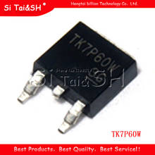 10pcs TK7P60W TO-252 TK7P60 TO252 7P60 7P60W 600V 7A TK7P60W new original 2024 - buy cheap