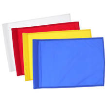 Banderas verdes de Golf Putting, accesorios de entrenamiento de jardín, patio trasero, azul, amarillo, rojo, blanco, 4 Uds. 2024 - compra barato