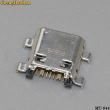 2 pces 7p micro conector de porta de carregamento de tomada usb 7 pinos 7p para samsung i8260 i8162 s6812 s7582 g350 conector de carregamento 2024 - compre barato