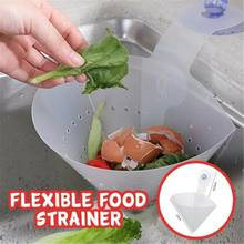 Kitchen Accessories Gadgets Self-Standing Stopper Kitchen Anti-Blocking Device Recyclable Drain Filter Kitchen Supplies Goods 2024 - buy cheap