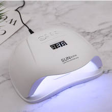SUN X Plus-lámpara UV LED para secado de uñas, barniz de Gel, hielo, 54W, 24W, 30W, 54W 2024 - compra barato