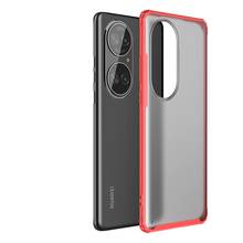KEYSION Shockproof Matte Phone Case for Huawei P50 P50 Pro 5G Transparent Fashion Phone Back Cover for Huawei P40 P40 Pro+ Plus 2024 - buy cheap
