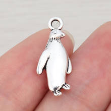 15 x Animal Penguin Charms Pendants Beads For Necklace Bracelet Jewelry Making Findings 23x10mm 2024 - buy cheap