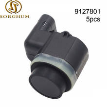 Sensor de estacionamento pdc, 5 peças 9270501 9127801 9142217 9139867 9231287 2180147 para bmw x3 e83 x5 e70 x6 e71 66209127801 2024 - compre barato