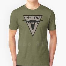 Camiseta de la Real Fuerza Aérea australiana, camisa de 111 algodón, Raaf, de tamaño grande, f-100% 2024 - compra barato