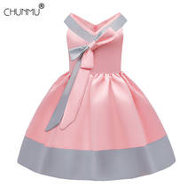 Toddler Girls Dress Summer Kids Dresses For Girls Clothes Children Dress Lace Bowknot Costume For Girl Christmas Party Dress 2024 - buy cheap