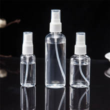 Mini garrafa spray de perfume recarregável, 30ml, 50ml, 100ml, vazia, cosmética, recipiente de plástico, atomizador, garrafa portátil de perfume de viagem 2024 - compre barato