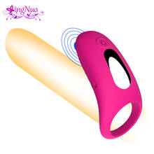 Vibrator Sex toys For Men Couples Penis Cock Ring  Clitoris Stimulation Sleeve for Penis Delay Ejaculation Men's Ring Cockring 2024 - buy cheap
