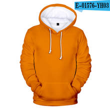 3D Hoodies Men Sweatshirts Custom Colourful Gradient Hooded Men's Solid Color Hooded Boy/Girls Polluver Neon Jacket Coats 4XL 2024 - buy cheap