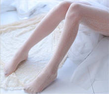 Verão transparente bonito branco lolita collants kawaii doce meia-calça cosplay jacquard meias meia-calça b705 2024 - compre barato