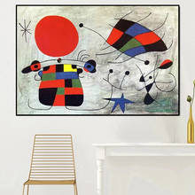 Canvas Pictures Wall Art HD Prints Home Decoration Spanish Joan Miro Paintings Nordic Creative Poster Modular For Children Room 2024 - buy cheap