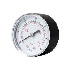 Axial Pressure Gauge 52mm Hydraulic Pressure Measurement Dial 1/4 BSPT Horizontal 0/15,30,60,100,160,300 PSI & Bar 2024 - buy cheap