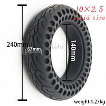 10x2.50 Honeycomb Solid Tyre 10*2.5 Tubeless Tire,Thickened Double Honeycomb Wheel Tyre for Electric Scooter Skate Board  Durabl 2024 - buy cheap