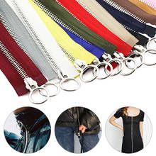 Cremalleras de Metal de gama abierta coloridas, 5 # A Coudre, cremalleras para costura de ropa, accesorios de chaqueta 2024 - compra barato