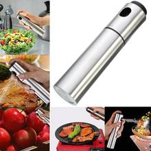 BBQ Olive Spray Bottle Portable Stainless Steel Pump Spray Fine Barbecue Bottle Olive Pot Oil Sprayer Kitchen Cooking  Tool 2024 - buy cheap