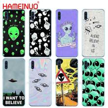 Funda de silicona para Samsung Galaxy S10 E PLUS, A10, A20, A30, A40, A50, A70, A10E, A20E, M20, Alien Believe, UFO 2024 - compra barato